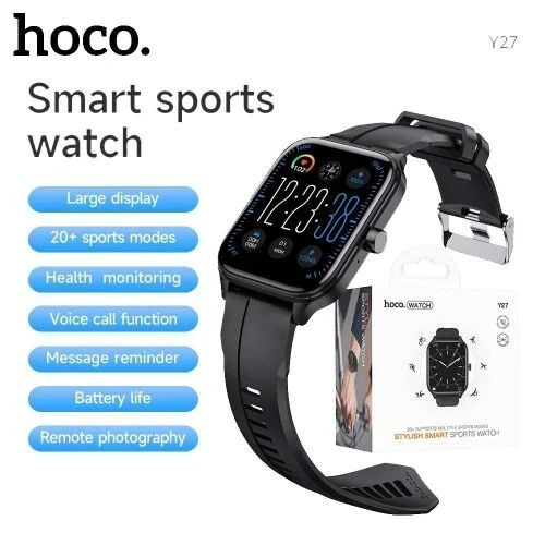 Smart Watch HOCO Y27  Moderne, complète et élégante !