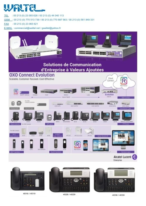 Combinés DECT et applications mobiles