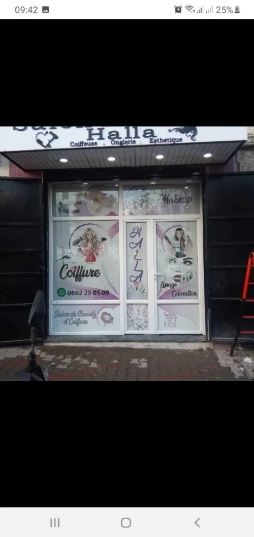 Habillage vitrine 