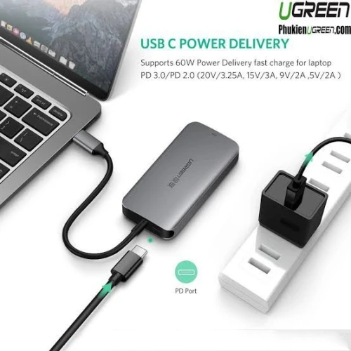 UGREEN HUB Multi adaptateur 