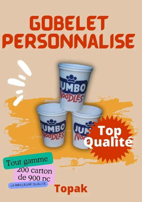 Gobelet personnalisé 
