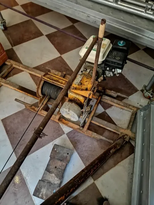 Treuil pro et échelle 2*6 