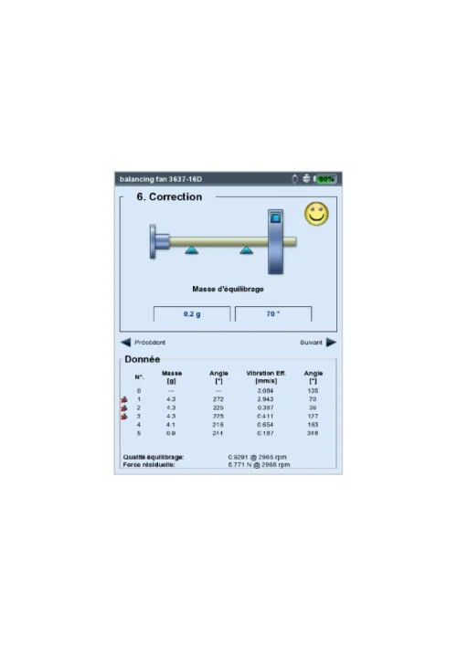 equilibrage - analyse de vibration