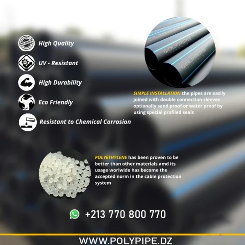 Tube PEHD Telecom Polypipe