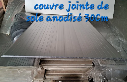 Couvre Joint de sole anodisé 300mm en aluminium 