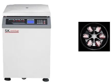 Centrifugeuse réfrigérée 6 poches