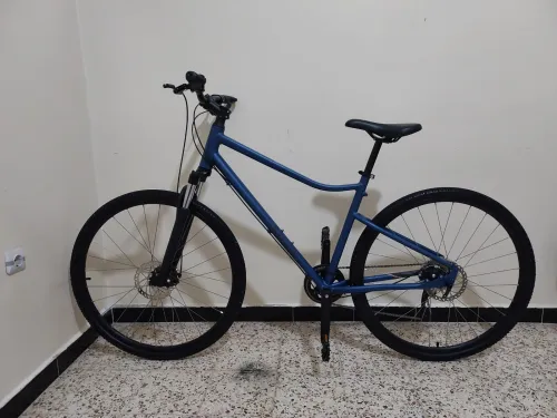 Vélo VTC b'twin Riversid 500 28" L