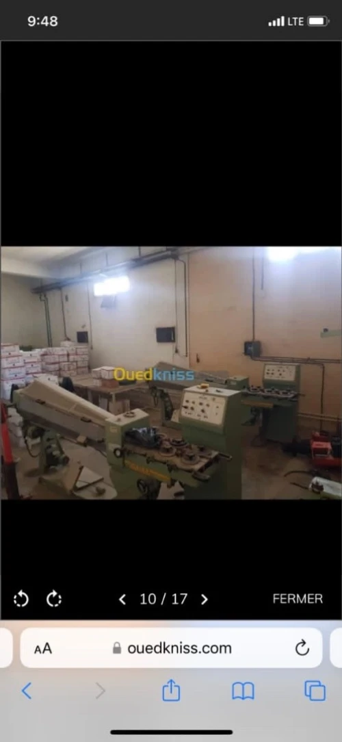 Machines ,conditionneuses sapal ,brûleurs, confiserie et divers 