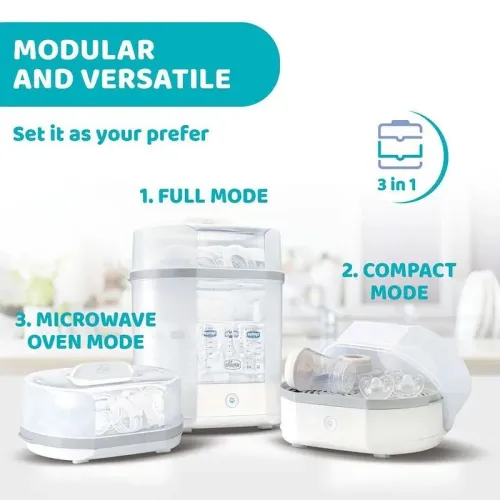 Chicco Stérilisateur À Vapeur 3 en 1