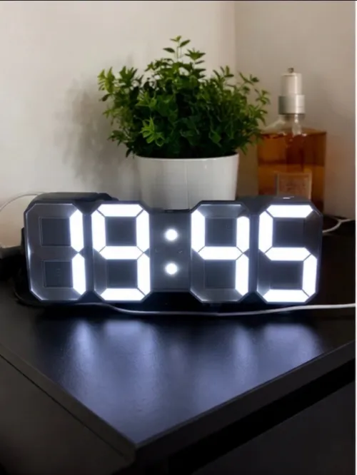Horloge LED digitale moderne Grand affichage