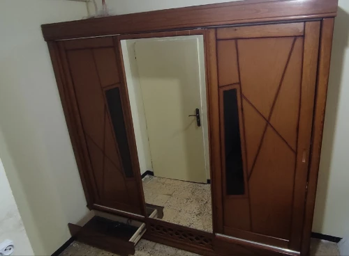 Chambre à coucher bois hêtre 