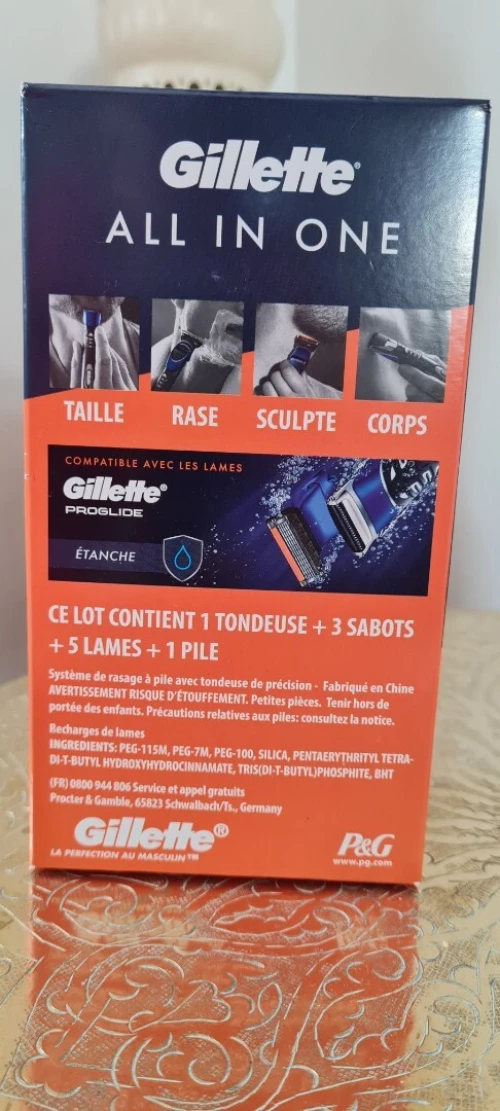Kit Rasage visage et corps  Gilette France