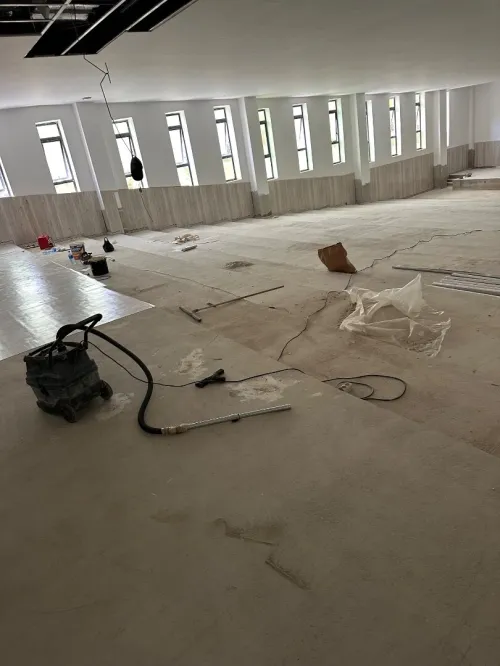 Travaux revêtement de sol
