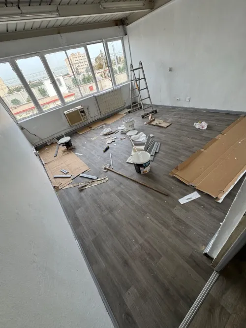 Travaux revêtement de sol