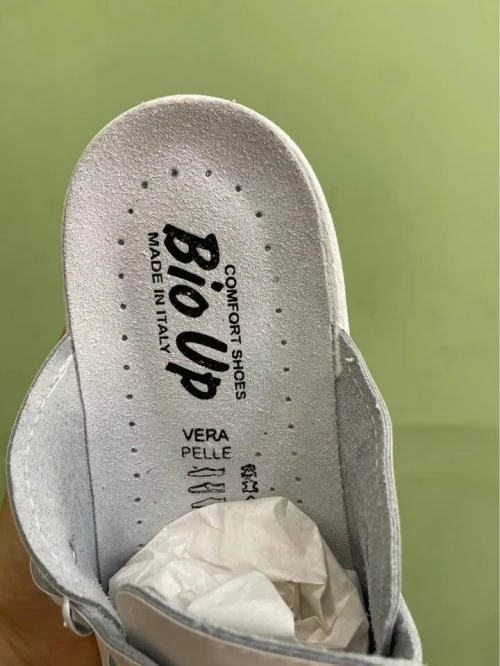 Sabot Orthopédique Fermé Blanc BIO UP Made in Italy