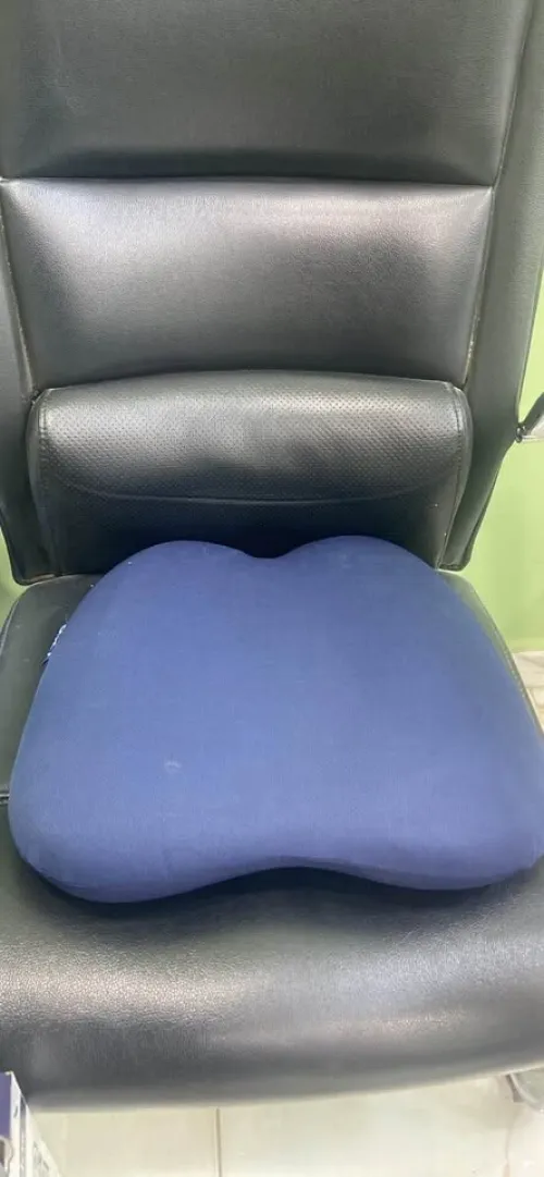 Coussin + Dossier de chaise ergonomique Orpedox en mousse mémoire