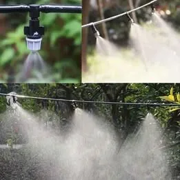 نظام رش الضباب للحدائق (Garden Misting System).