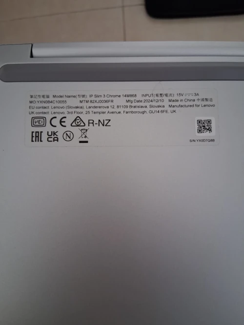 Vend pc portable Lenovo