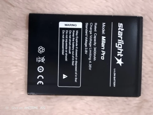 Battery starlight milan pro