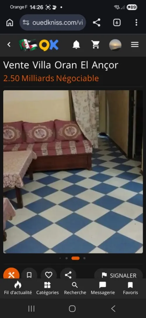 Vente Villa Oran El ançor