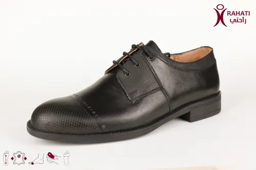 RAHATI Chaussure Orthopédique de Confort DERBY 1 Classique "HDTHER11" حذاء طبي