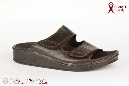 RAHATI ORTHOPÉDIE Sandale Diabétique Homme "HDDIAB14" حذاء طبي لمرضى السكري