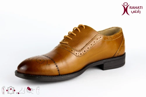 RAHATI Chaussure Orthopédique de Confort Derby 2 Classique"HDTHER16" حذاء طبي