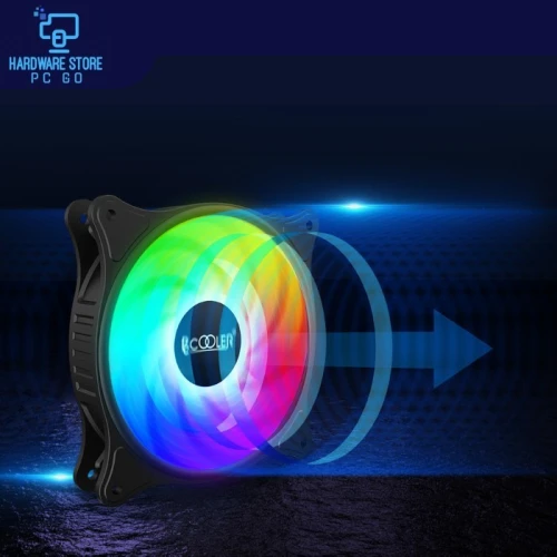 VENTILATEUR BOITIER RGB COOLER- PCCOOLER 120mm