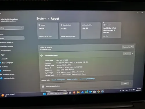 Pc portable hp
