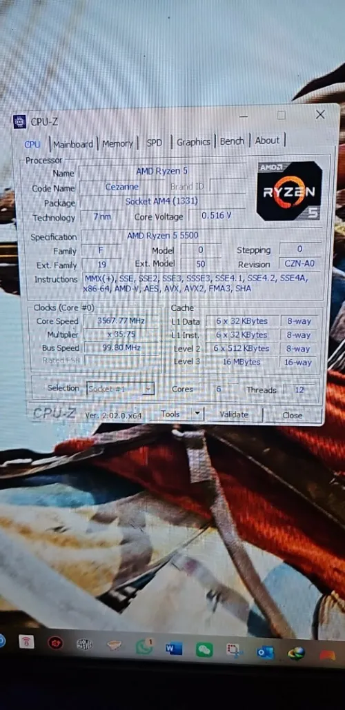 PC GAMER RAYZEN 5 5500 RX 6600 16GB RAM DDR4