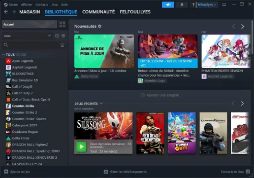 compte steam