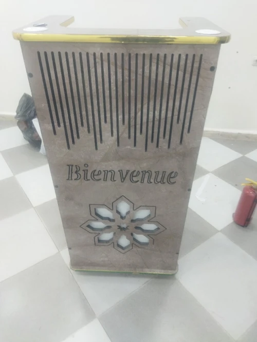 Comptoir de Caisse lumineux pour magasin 