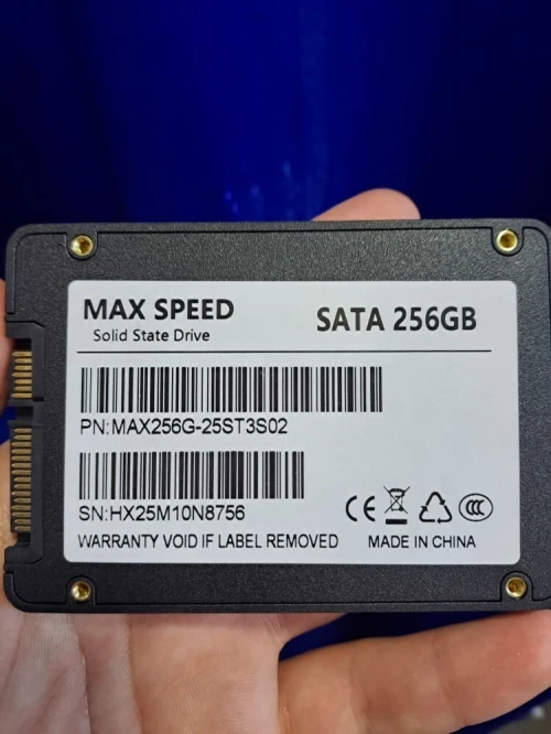 DISQUE DUR SSD 256GB MAX SPEED SATA 2.5"