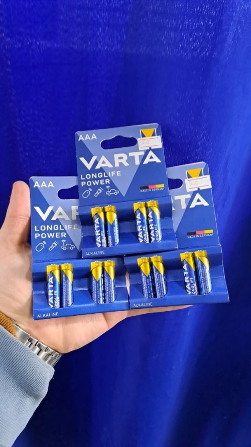 PILE VARTA LONGLIFE POWER AAAX4 LR03 MICRO 1.5V