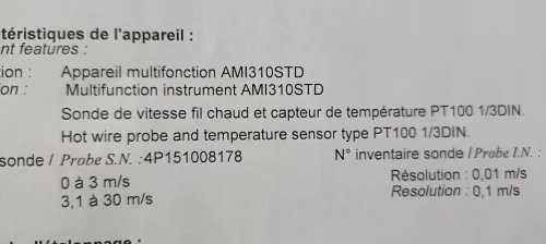 Analyseur multi fonction KIMO 310