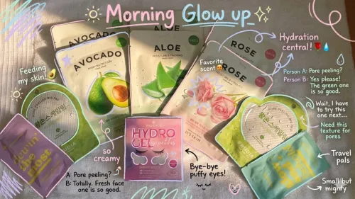 masque hydratant pour le visage Korean products