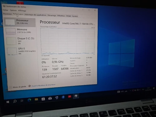 Dell Latitude 5410 i7 10ème Génération 8Go RAM SSD 256Go