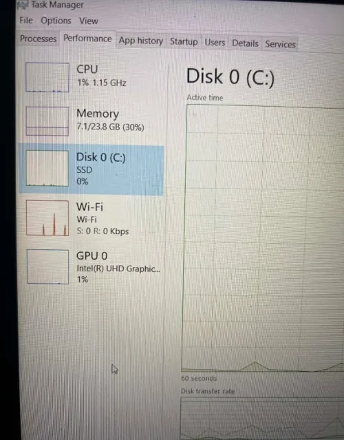 Pc dell i7 24ram 240ssd 8eme generation