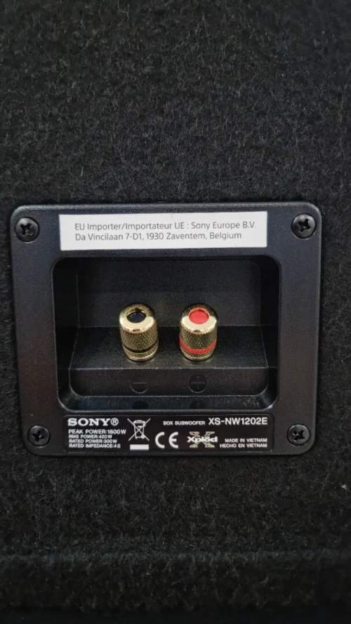 Sony subwoofer 1800w