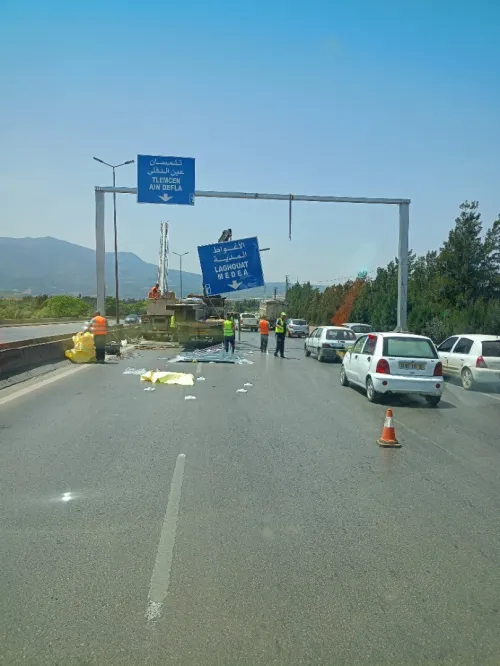 Travaux de signalisation horizontale et verticale traçage et marquag des routee du route