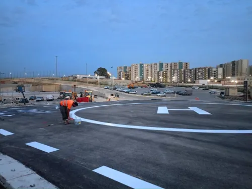 Travaux de signalisation horizontale et verticale traçage et marquag des routee du route
