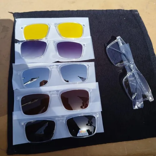 Lunette 6 en 1 (Optique + Solaire) نظارات متعددة العدسات 6 في 1
