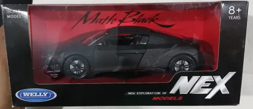 Welly Audi R 8 Matte Black 1:24 