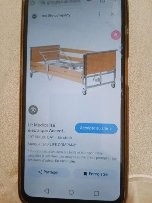 Lit médicalisé électrique . multifonction 