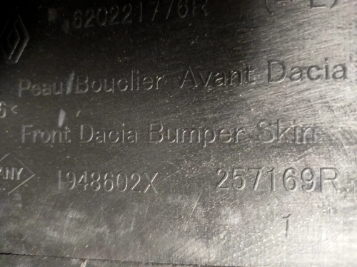 Pare choc avant Dacia Duster 2