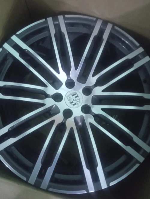 4 Jantes 21" Style Porsche Neuves - Entraxe 5x112 (Macan/Audi/Mercedes)