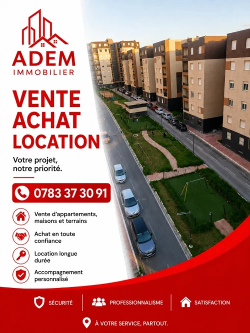 Location Appartement F5 Alger Zeralda
