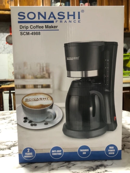 Cafetière Sonashi SCM-4988 800W 6-8 tasse