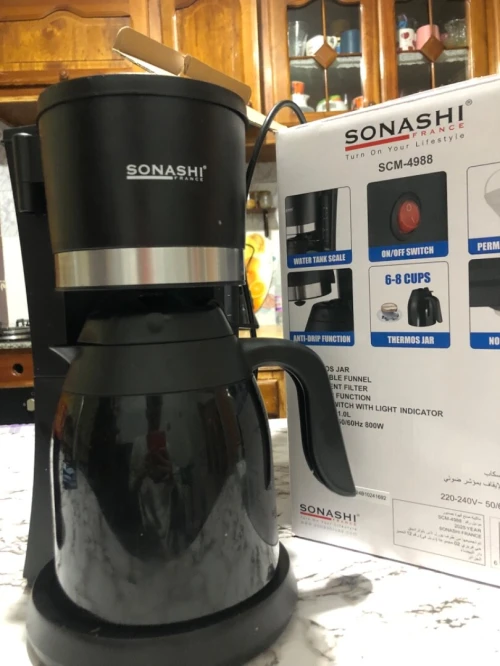 Cafetière Sonashi SCM-4988 800W 6-8 tasse