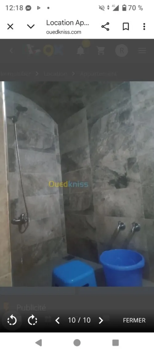Location Appartement F3 Oran Ain el turck